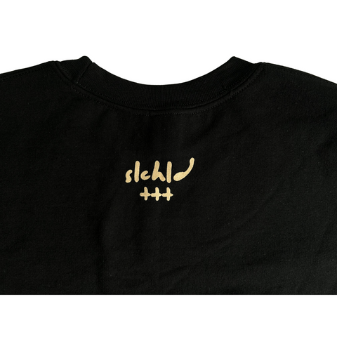 slchld 'APOLOGY' NA TOUR Black Crewneck