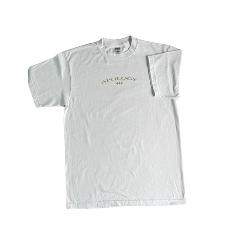 slchld 'APOLOGY' NA TOUR White T-shirt