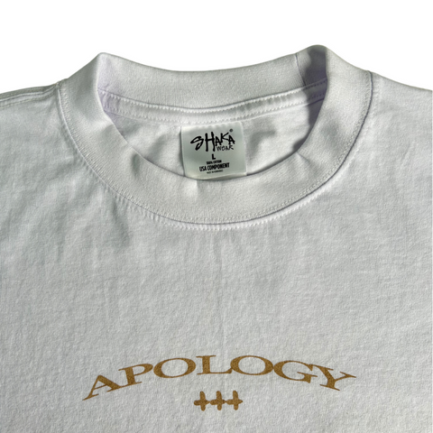 slchld 'APOLOGY' NA TOUR White T-shirt