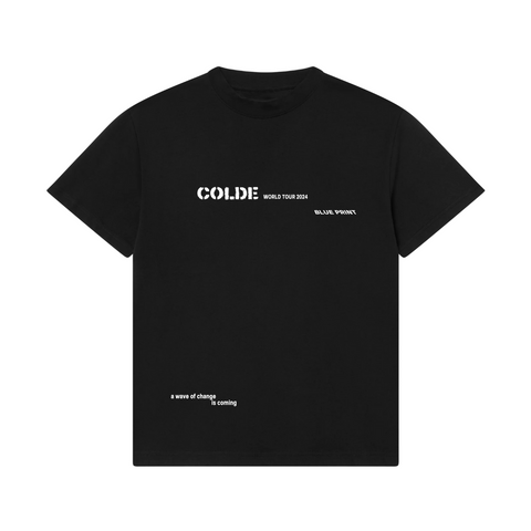 Colde 'BLUEPRINT' NA Tour Black T-shirt