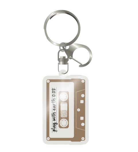 Wave to Earth 0.03 NA Tour Cassette Keychain