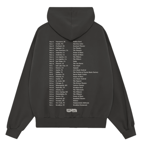 Wave to Earth 0.03 NA Tour Dark Gray Hoodie