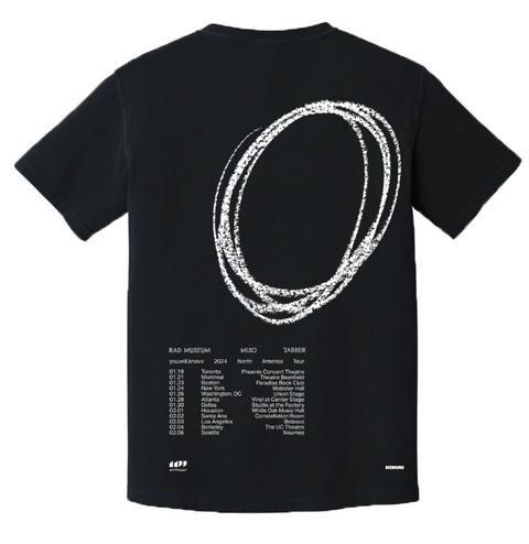 you.will.knovv NA Tour Black T-Shirt