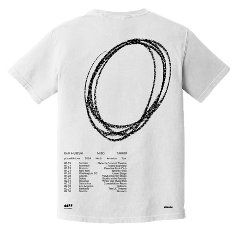 you.will.knovv NA Tour White T-Shirt